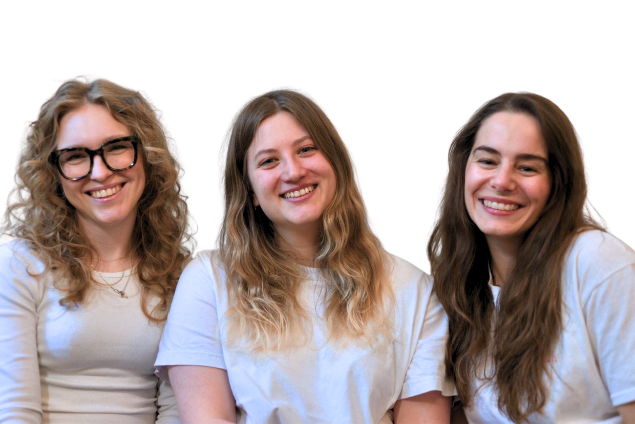 Das Team vom Logokollektiv: Anna, Sophie und Marika